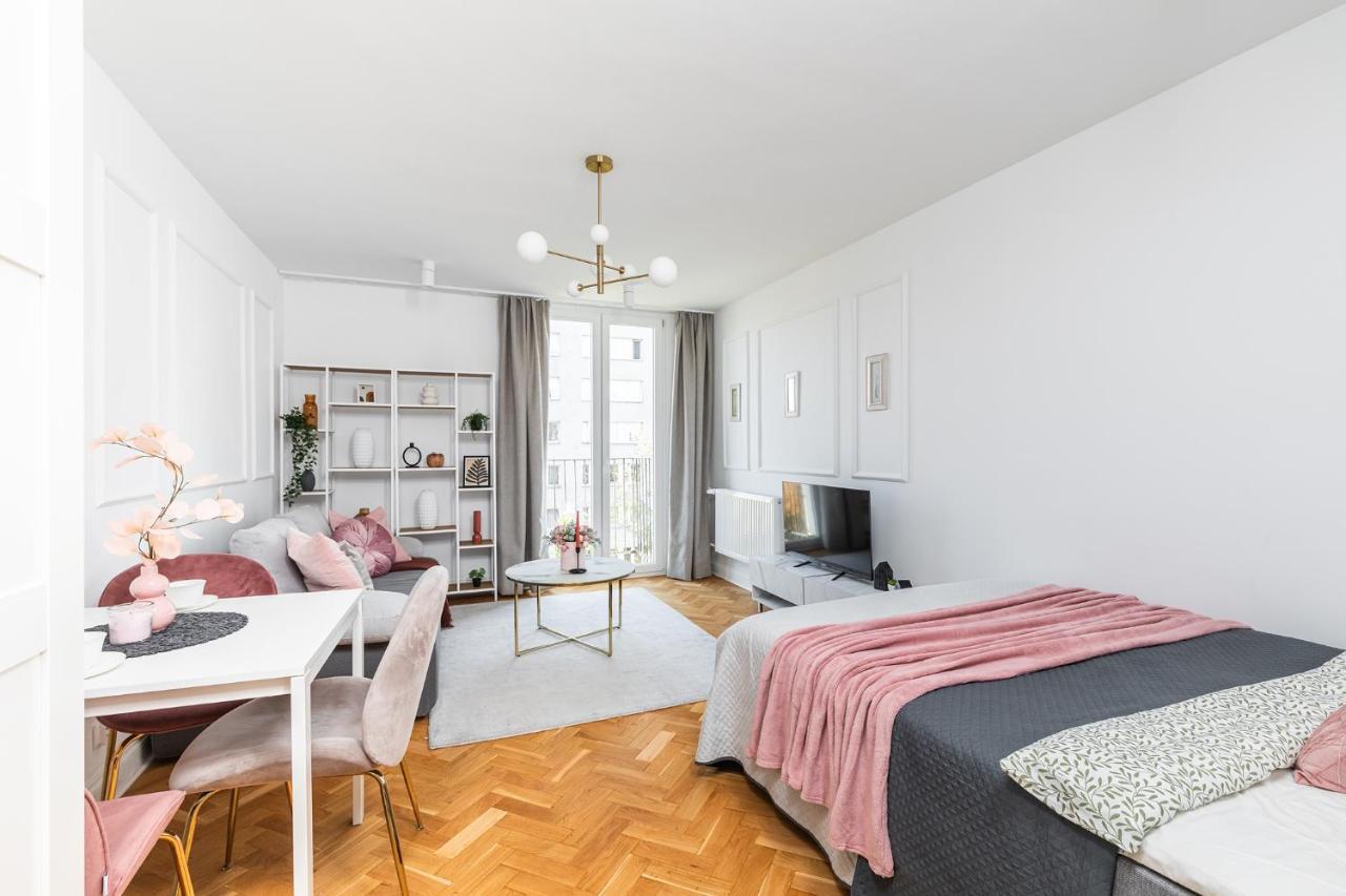 Ferienwohnung Superapart Dyminska 6 Warschau Exterior foto